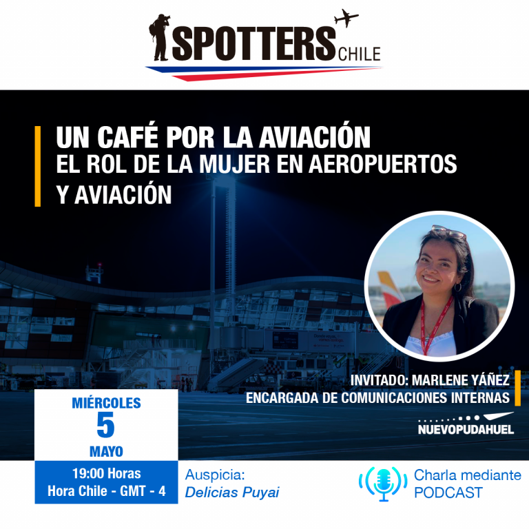 UN CAFÉ POR LA AVIACIÓN – CONVERSAMOS CON LA ENCARGADA DE COMUNICACIONES INTERNAS DE NUEVO PUDAHUEL