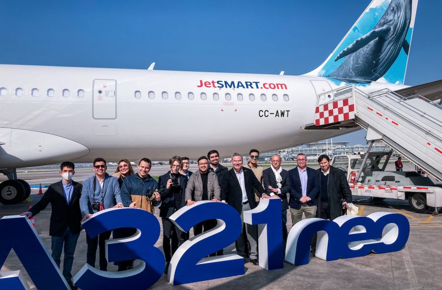 SPOTTERS PARTICIPAN EN LA RECEPCIÓN DEL PRIMER AIRBUS A321NEO DE JETSMART