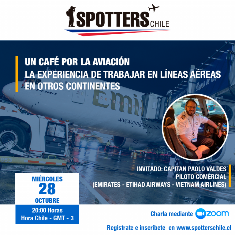 UN CAFÉ POR LA AVIACIÓN – LA EXPERIENCIA DE TRABAJAR EN LINEAS AÉREA EN OTROS CONTINENTES