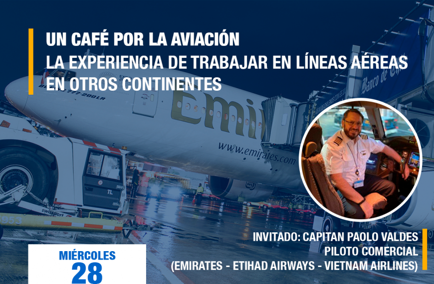 UN CAFÉ POR LA AVIACIÓN…